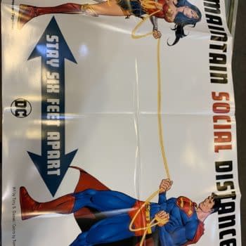 DC Sends Social Distancing Posters to Comic Stores