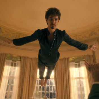 THE UMBRELLA ACADEMY ROBERT SHEEHAN as KLAUS HARGREEVES in episode 203 of THE UMBRELLA ACADEMY Cr. COURTESY OF NETFLIX/NETFLIX © 2020