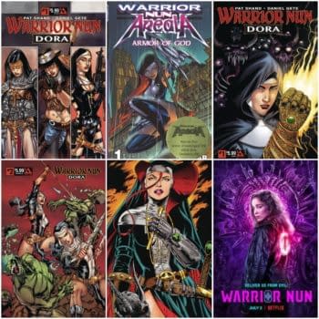 Warrior Nun Comics Comic Stores Can Order Right Now