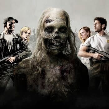 Comic Con Banner - The Walking Dead - Season 1 - Photo Credit: Matthew Welch / AMC