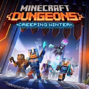 Minecraft Dungeons Will Get The Creeping Winter Expansion Next Month