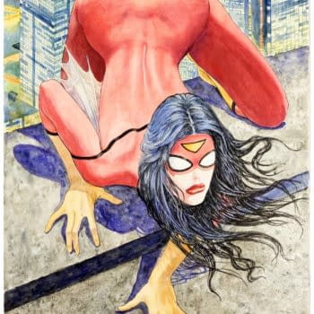 *That* Milo Manara Spider-Woman Original Cover Art Up For Auction