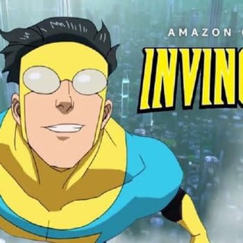 Invincible is coming soon from Amazon Prime (Image: Skybound/Amazon Prime)
