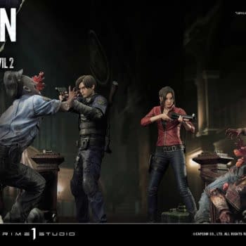 Resident Evil 2 Leon and Claire Are Back to Back with Prime 1 Studio