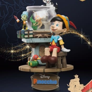 Pinocchio Takes It Easy With New Disney Statue From Beast Kingdom