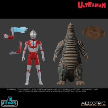 Ultraman Takes on the Red King With Mezco Toyz