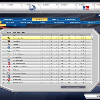 league handball manager