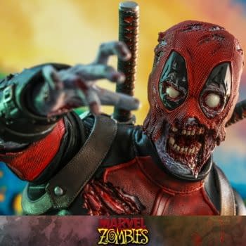 Marvel Zombies Deadpool Rises from the Grave with Hot Toys