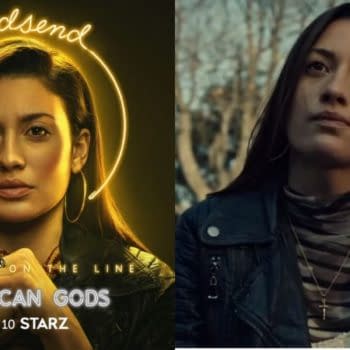 American Gods continued rolling out the season 3 character profiles (image: STARZ)
