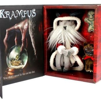 Krampus On The Mantle Is Back With Some Friends This Holiday