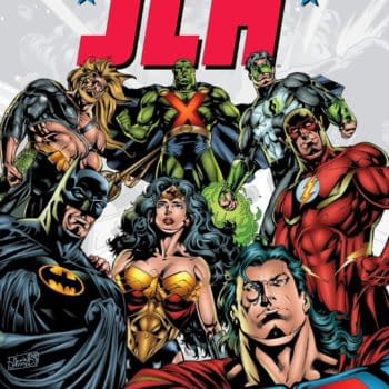 A Very Peculiar Cover To JLA Omnibus