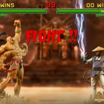 Mortal Kombat Raiden Brings the Thunder To Iron Studios
