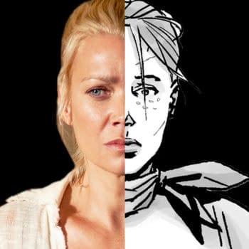 The Walking Dead profiles Andrea, on-screen and in the comics. (Image; Skybound)