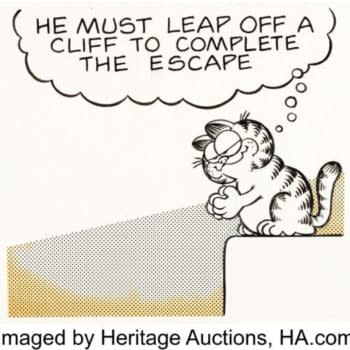 Funny Garfield Strip Art Up For Auction At Heritage Auctions