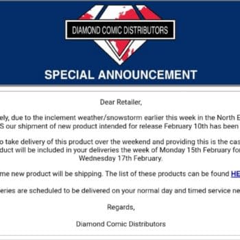 Delays To Diamond UK Comic Book Stores This Week
