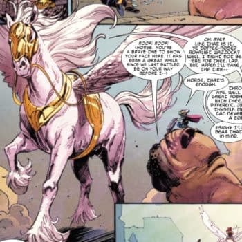 Valkyrie's Mr Horse Tells Marvel Readers "Never Trust A Tory"