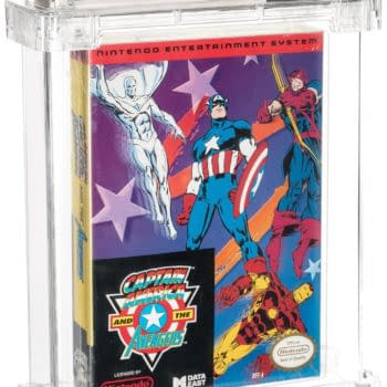 Captain America NES Game With White Vision, On Auction At Heritage