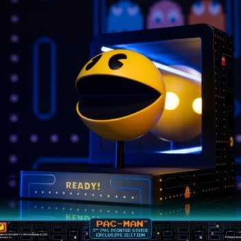 Pac-Man Goes Three Dimensions With New First 4 Figures Statue