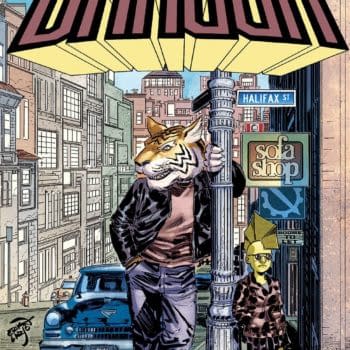 The cover to Savage Dragon #258 by Erik Larsen, in stores on April 7th from Image Comics.