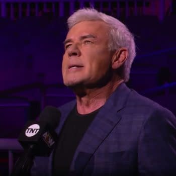 Eric Bischoff appears on AEW Dynamite.