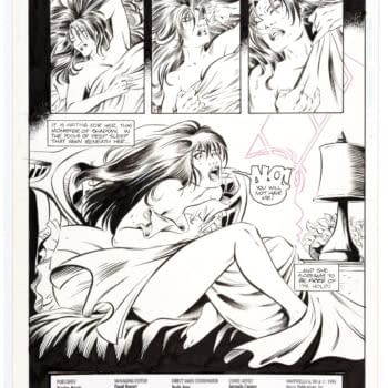 You Can Have A Page from This Early Amanda Conner Vampirella Comic