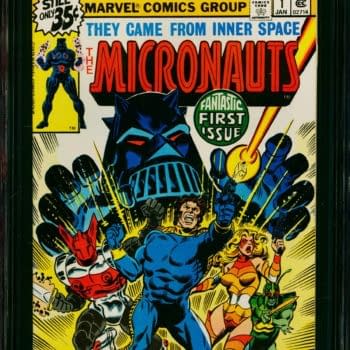 Micronauts #1 CGC 9.8 On Auction Right Now On ComicConnect