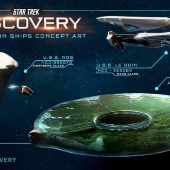 Star Trek: Discovery – Paramount+ Unveils Conceptual Art of New Ships