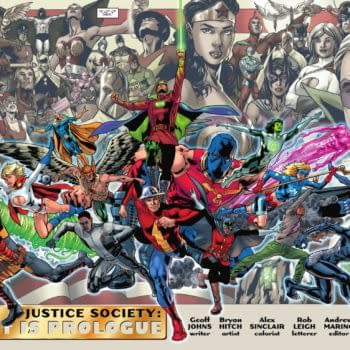 DC Comics Teases A New JSA Comic By Geoff Johns and Bryan Hitch