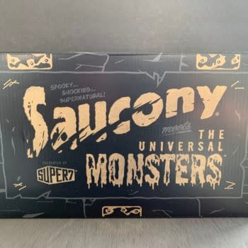 We Get Spooky With Super7 & Saucony's New Universal Monsters Shoes