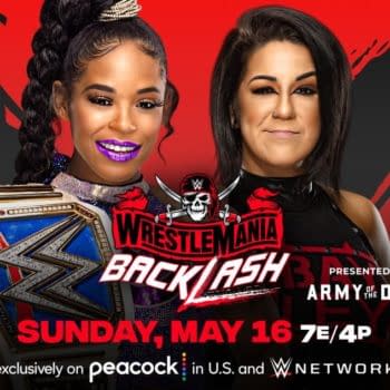 WWE WrestleMania Backlash match graphic: Bianca Belair vs. Bayley for the Smackdown Women's Championship