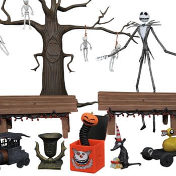 DST Reveals 3000 LE The Nightmare Before Christmas Deluxe Figure Set