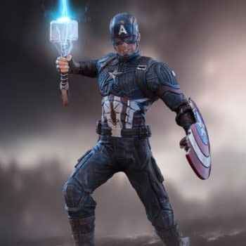 Captain America Wields Mjolnir With New Iron Studios Marvel Statue