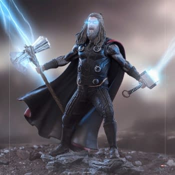 Thor Summons A Storm With New Avengers: Endgame Iron Studios Statue
