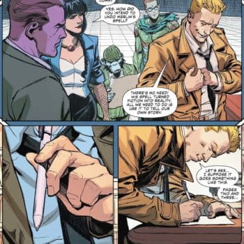 John Constantine Literally Rewrites the Plot of Justice League #63