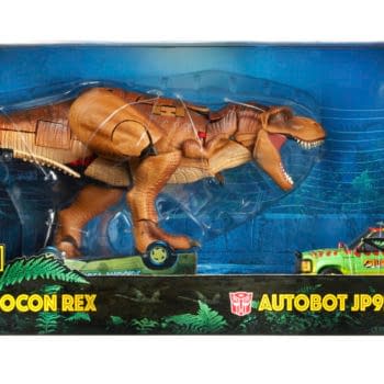 Hasbro Reveals Transformers x Jurassic Park T-Rex and Jeep Set