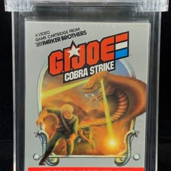 GI Joe: Cobra Strike Graded Atari Game Up For Auction At ComicConnect