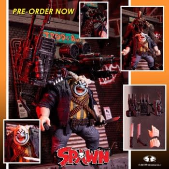 Spawn’s Universe Clown and Violator McFarlane Toys Figures Arrive