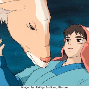 Princess Mononoke Production Cel Now Up For Auction At Heritage