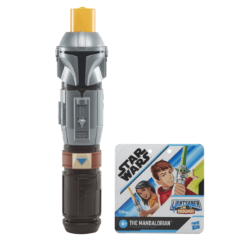 The Mandalorian Gets His Own Lightsaber With Hasbro Lightsaber Squad