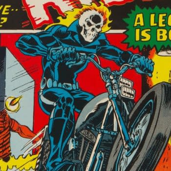 Marvel Spotlight #5 featuring Ghost Rider, Marvel Comics 1972.
