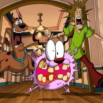 Courage the Cowardly Dog is Back in a Scooby-Doo Crossover Film