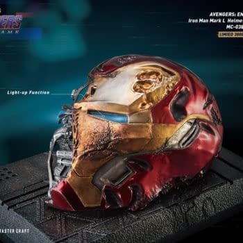 Own Iron Man’s Damaged Helmet from Endgame with Beast Kingdom