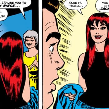 The Amazing Spider-Man #42 (Marvel, 1966) featuring Mary Jane's iconic moment.