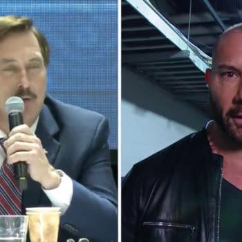 Dave Bautista has no love for MyPillow CEO Mike Lindell