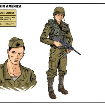 Captain America: The Ghost Army: Scholastic Previews Character Art