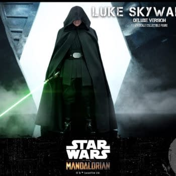 Star Wars The Mandalorian Luke Skywalker Comes to Hot Toys
