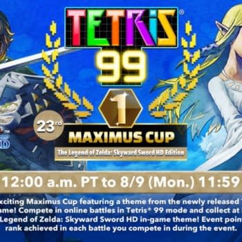 Legend Of Zelda: Skyward Sword HD headlines Tetris 99 Maximus Cup