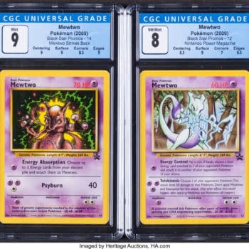 Pokémon TCG: Two Black Star Mewtwo Cards Auctioning At Heritage