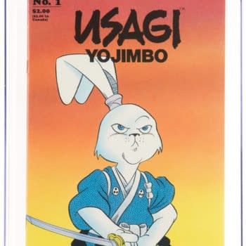 Usagi Yojimbo #1 CGC Copy Taking Bids AT Heritage Auctions Today