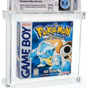 Pokémon Blue Version, Sealed & Graded, Up For Auction At Heritage